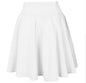 Multicolor Fluffy Skirt Umbrella Skirt