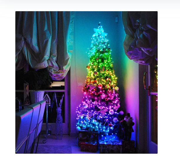 LED CHRISTMAS TREE SMART LIGHTS - Buy Any Size of Smart Christmas lights and Get EXTRA 20% DISCOUNT on your CHRISTMAS TREE NIGHT LAMP USE CODE "CHRISTMAS20"