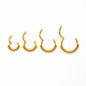 Golden Universal Nose Ring Piercing Jewelry Women