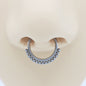 Golden Universal Nose Ring Piercing Jewelry Women